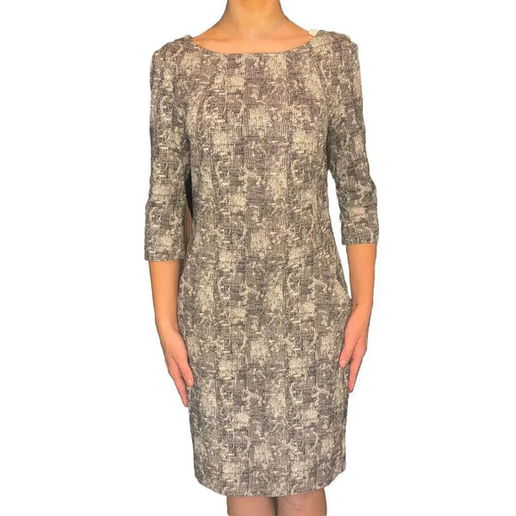 Dresses & Skirts - MM Lafleur Preppy Womens 6 Black Sheath Career Business Casual Capsule Dress